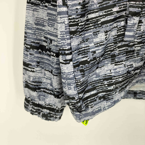 ファーストダウン FIRST DOWN 総柄 ジップアップ パーカー メンズ LL