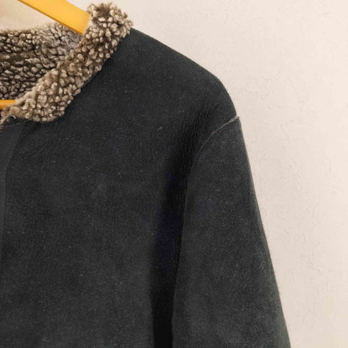 ビームスプラス BEAMS+ USA製 Mouton Leather Flight Jacket メンズ XL