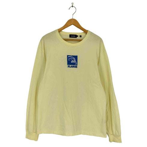 エクストララージ XLARGE ワンポイント刺繍 L/S Tシャツ メンズ L