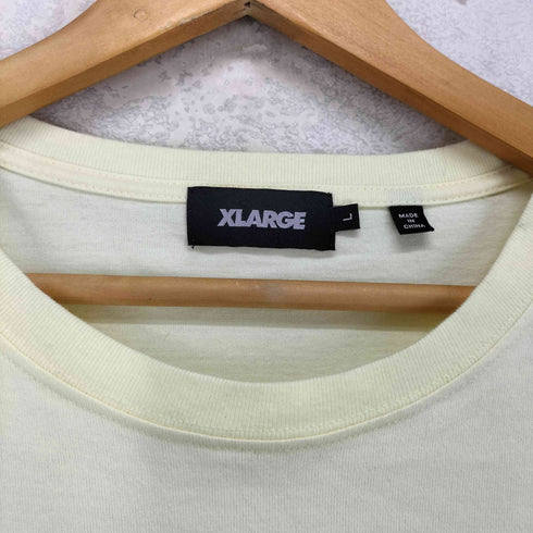 エクストララージ XLARGE ワンポイント刺繍 L/S Tシャツ メンズ L