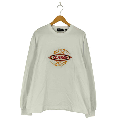 エクストララージ XLARGE TRIBAL EMBROIDERED L/S TEE メンズ L