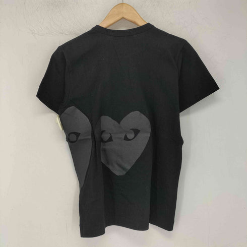 プレイコムデギャルソン PLAY COMME des GARCONS Upside Down Three Hearts Tee レディース L