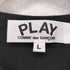 プレイコムデギャルソン PLAY COMME des GARCONS Upside Down Three Hearts Tee レディース L