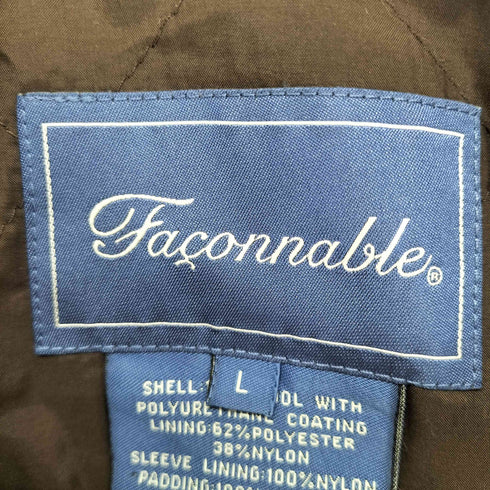 ファソナブル FACONNABLE ウールスイングトップ ブルゾン メンズ import:L