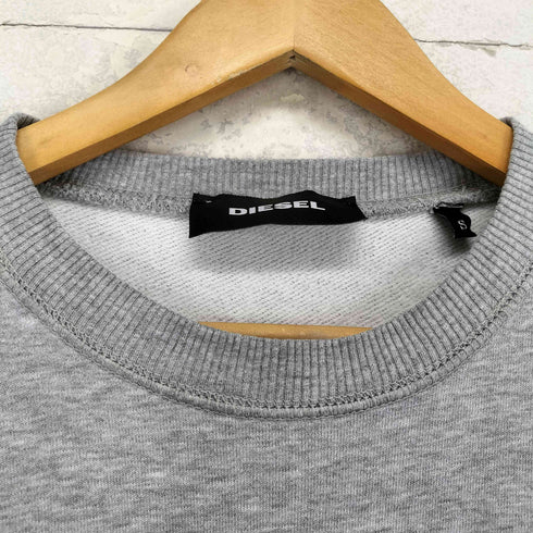 ディーゼル DIESEL ブレイブマンロゴ クルーネックスウェット メンズ import:S