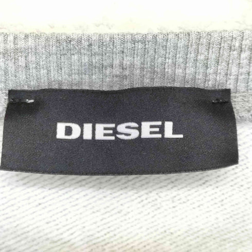 ディーゼル DIESEL ブレイブマンロゴ クルーネックスウェット メンズ import:S