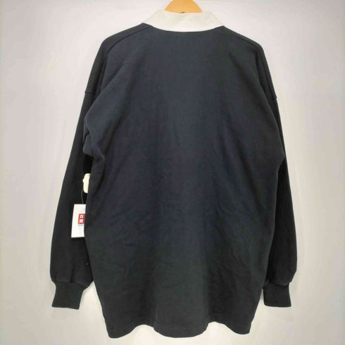 カンタベリー CANTERBURY 90S フロント刺繍 L/S ポロシャツ メンズ import:L