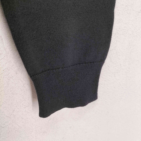 フレッドペリー FRED PERRY ウール混 フロント刺繍ニット メンズ import:L
