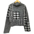 レイビームス Ray BEAMS 24AW RBS キリカエ チェック ハイネック ニット レディース