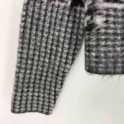 レイビームス Ray BEAMS 24AW RBS キリカエ チェック ハイネック ニット レディース