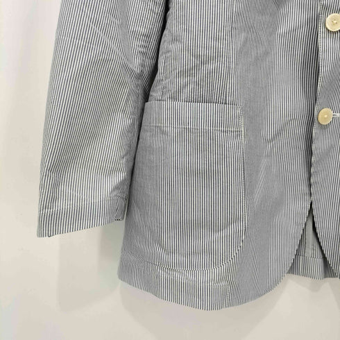 マッキントッシュ ロンドン Mackintosh LONDON コットンストライプ テーラードジャケット メンズ US:38