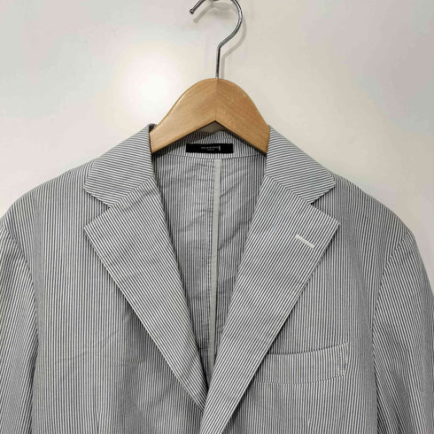 マッキントッシュ ロンドン Mackintosh LONDON コットンストライプ テーラードジャケット メンズ US:38