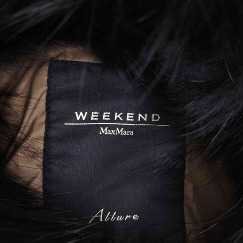 ウィークエンドマックスマーラ Weekend Max Mara Allure ファー付きダウンジャケット メンズ 38