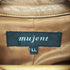 mujent sheepskin レザーシングルライダースジャケット レディース JPN:XL