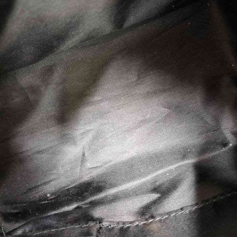 カービングレザー×デニムコンビハンドバッグ レディース