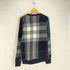 バーバリー BURBERRY チェック柄デザインウールニット メンズ S
