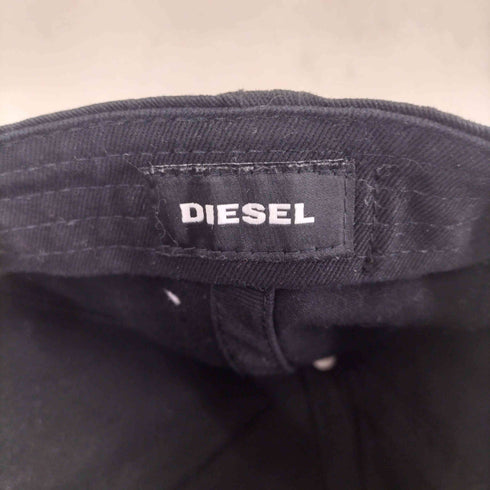 ディーゼル DIESEL ボックスロゴプリント 6パネルキャップ メンズ 2