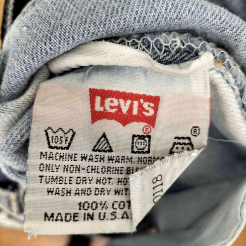 リーバイス Levis 90s USA製 ボタン裏520刻印 501 ボタンフライデニム リメイク メンズ W31L30