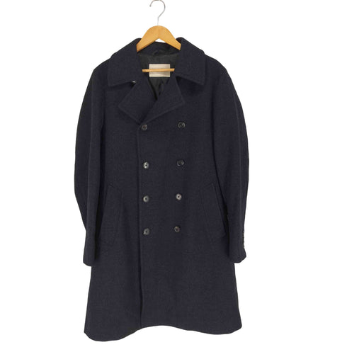 ユニバーサルランゲージ UNIVERSAL LANGUAGE ダブルチェスターコート メンズ LL