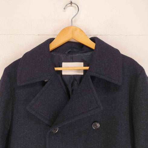 ユニバーサルランゲージ UNIVERSAL LANGUAGE ダブルチェスターコート メンズ LL