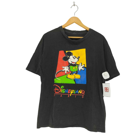 プリントクルーネックTシャツ メンズ