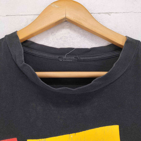 プリントクルーネックTシャツ メンズ