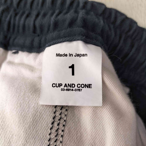 カップアンドコーン CUP AND CONE Super Tapered Easy Chino スーパーテーパードイージーチノ メンズ JPN:1