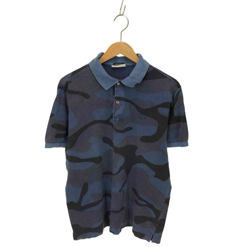 ラコステ LACOSTE カモ柄半袖ポロシャツ メンズ JPN:4