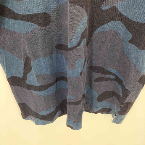 ラコステ LACOSTE カモ柄半袖ポロシャツ メンズ JPN:4