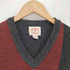 ブルックスブラザーズレッドフリース BROOKS BROTHERS REDFLEECE チェック柄Vネックニットベスト メンズ import:S