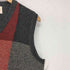 ブルックスブラザーズレッドフリース BROOKS BROTHERS REDFLEECE チェック柄Vネックニットベスト メンズ import:S