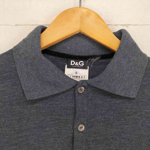 ディーアンドジードルチェアンドガッバーナ D&G DOLCE&GABBANA ニットポロシャツ メンズ import:S