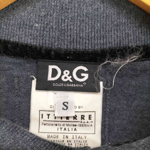ディーアンドジードルチェアンドガッバーナ D&G DOLCE&GABBANA ニットポロシャツ メンズ import:S