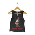 Y2K キャラクターデザイン ラメ タンクトップ レディース M