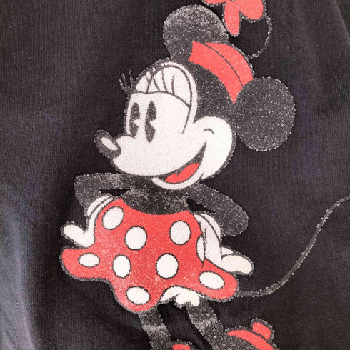 Y2K キャラクターデザイン ラメ タンクトップ レディース M