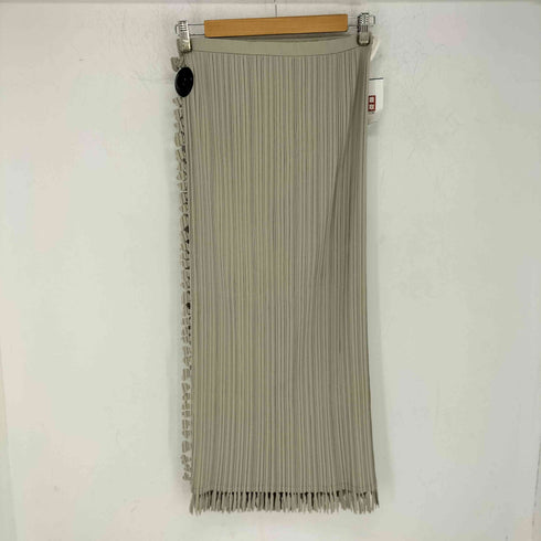 イッセイミヤケ ISSEY MIYAKE プリーツラップスカート レディース JPN:L