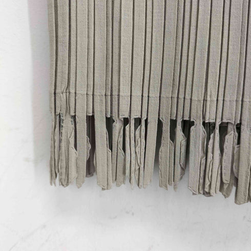 イッセイミヤケ ISSEY MIYAKE プリーツラップスカート レディース JPN:L