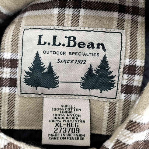 エルエルビーン L.L.Bean インサレーテッドフランネルシャツ メンズ JPN:XL