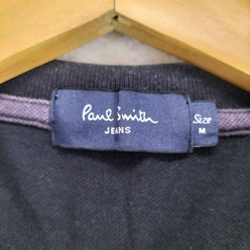 ポールスミスジーンズ Paul Smith JEANS ワッペンロゴ ポロシャツ メンズ M