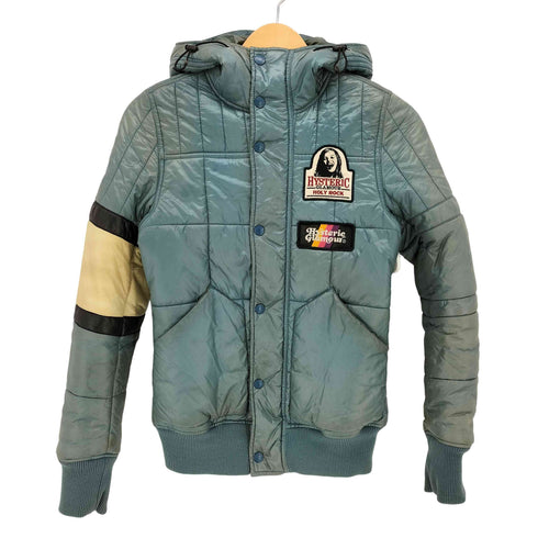 ヒステリックグラマー HYSTERIC GLAMOUR PRIMALOFT LOGO PATCH PADDED JACKET レディース FREE