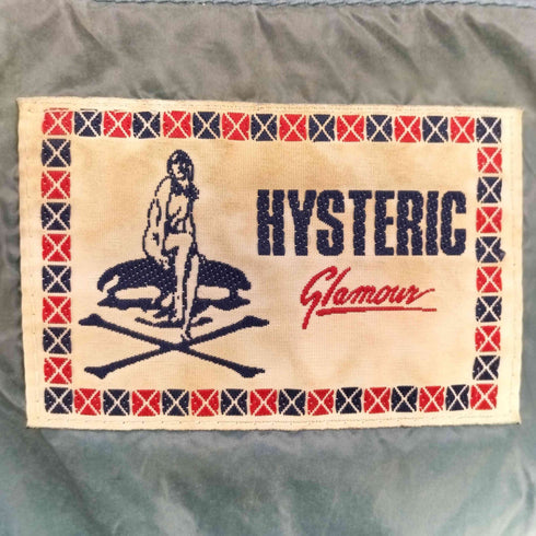 ヒステリックグラマー HYSTERIC GLAMOUR PRIMALOFT LOGO PATCH PADDED JACKET レディース FREE