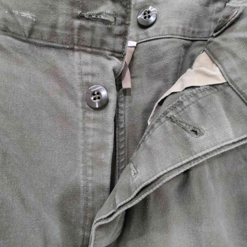 ジャーマンアーミー GERMAN ARMY 70s ドイツ軍 S. FEUCHTER RINGELAI モールスキン カーゴ パンツ メンズ 7