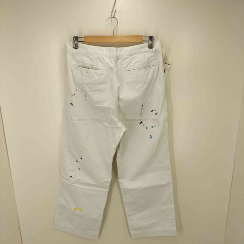 ビームス BEAMS ペイント ワイド チノパンツ メンズ JPN:L