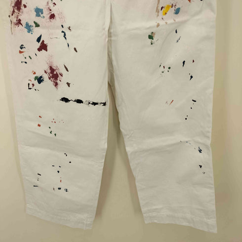 ビームス BEAMS ペイント ワイド チノパンツ メンズ JPN:L