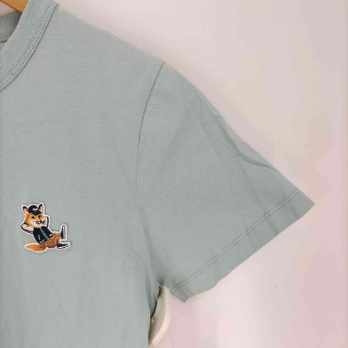 メゾンキツネ MAISON KITSUNE ドレスド フォックス パッチ クラシック Tシャツ レディース import:XS