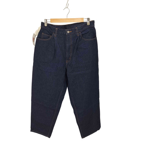 ビームス BEAMS NEW STANDARD 1プリーツ ワイドデニム パンツ メンズ JPN:L