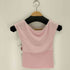 GLOWNY PEEKABOO SMOKE TEE レディース import:S