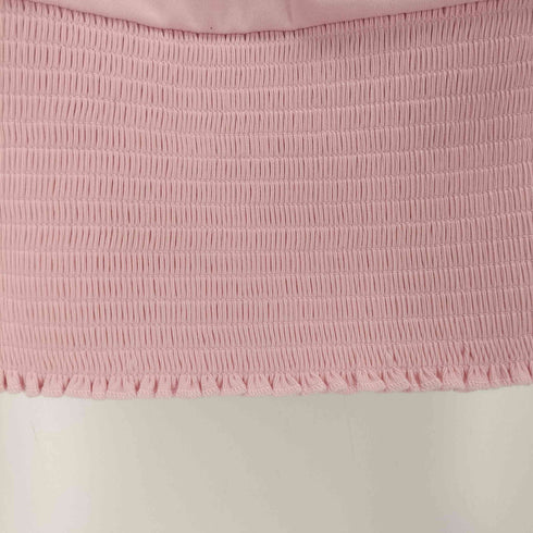 GLOWNY PEEKABOO SMOKE TEE レディース import:S