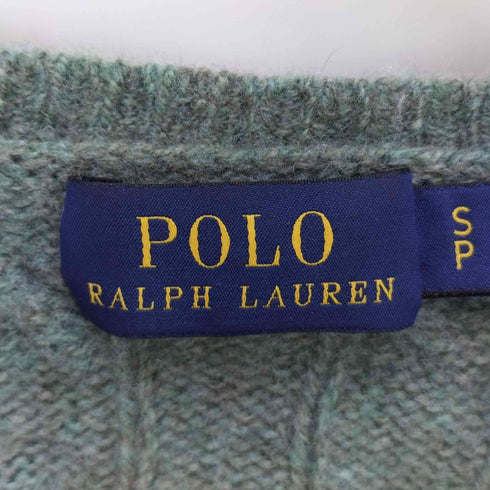 ポロラルフローレン POLO RALPH LAUREN ケーブル Vネックニット レディース JPN:S
