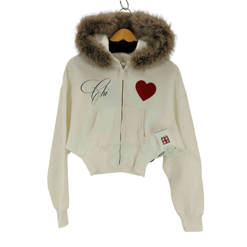 スカルプター SCULPTOR Fur Trimming Hooded Zip-Up レディース import:XS